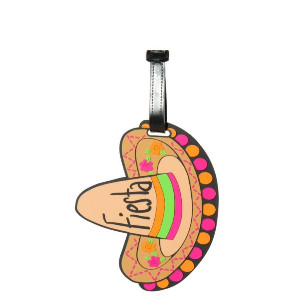 Fiesta Luggage Tag